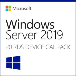 Microsoft Windows Server 2019 RDS (Remote Desktop Service) - 20 Device CALs
