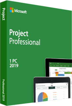 Microsoft Project Professional 2019 for 1 PC Device-Retail-key4good
