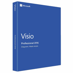 Microsoft Visio Professional 2016 for 1 PC Device-Retail-key4good