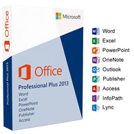 Microsoft Office Professional Plus 2013 for 1 PC 32bits/64bit-Retail-key4good