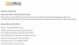 Microsoft Office Professional Plus 2010 32bits/64bit-Retail-key4good