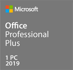 Microsoft Office Professional Plus 2019 for 1 PC 32bits/64bit-Retail-key4good