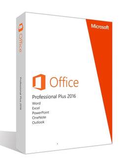 Microsoft Office Professional Plus 2016 for 1 PC 32bits/64bits-Retail-key4good