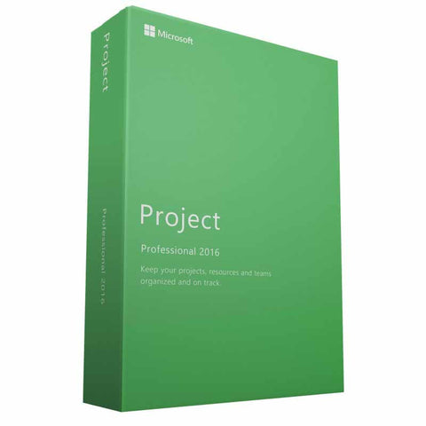 Microsoft Project Professional 2016 for 1 PC Device-Retail-key4good
