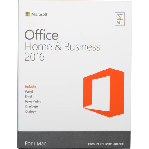 Microsoft Office 2016 Home & Business for 1 MAC User-Retail-key4good